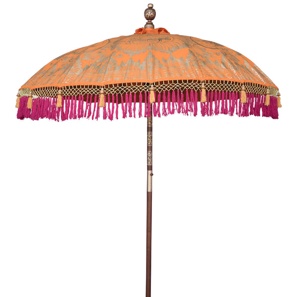 Etta (2m) Round Bamboo Parasol - OUT OF STOCK