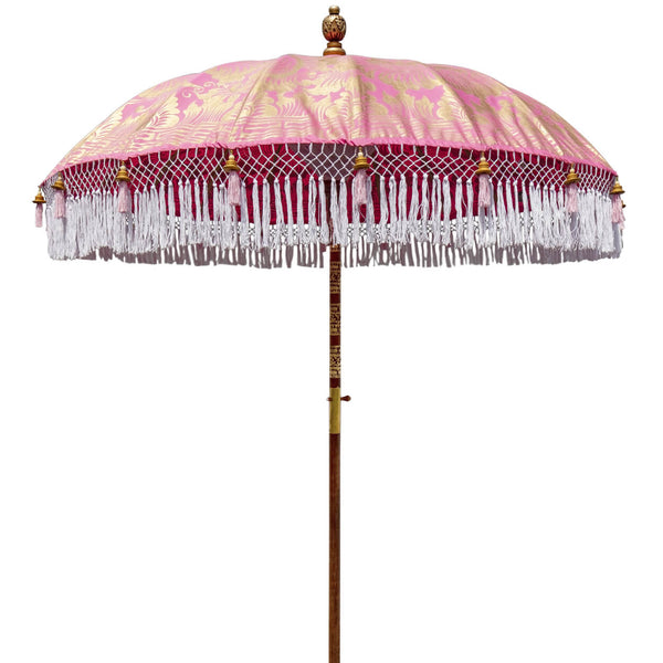 Heidi (2m) Round Bamboo Parasol - OUT OF STOCK