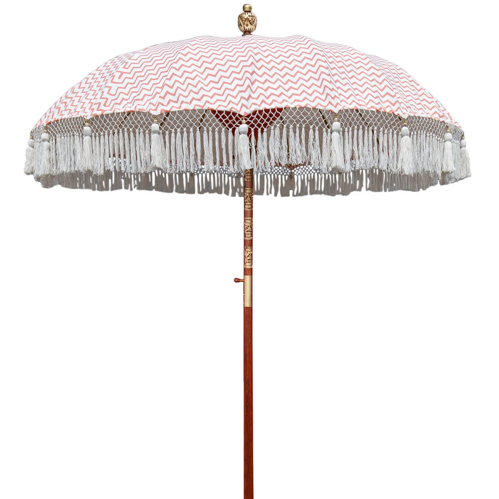 Kate (2m) Round Bamboo Parasol - IN STOCK
